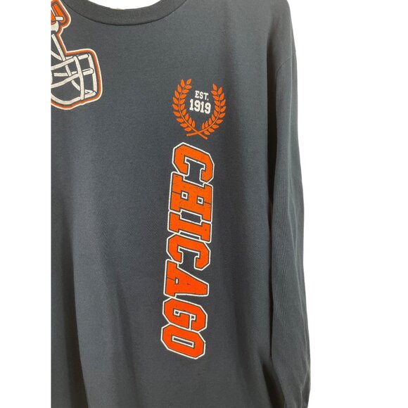 NFL Chicago Bears Long Sleeve Graphic Print Long Sleeve T-shirt Mens SIze XL - Picture 4 of 9